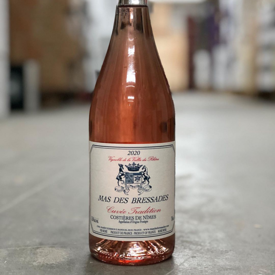 2020 Costières de Nîmes Rosé Tradition -bio- Mas des Bressades