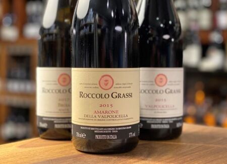 Amarone della Valpolicella von Roccolo Grassi mit 96 Punkten.