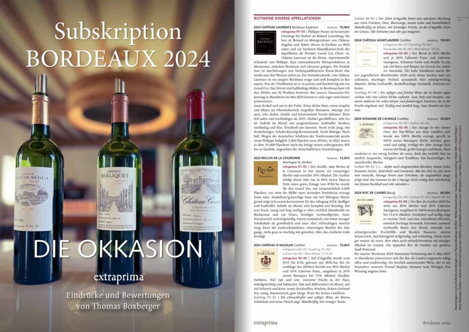 Bordeaux Subskription 2024 Offerte.