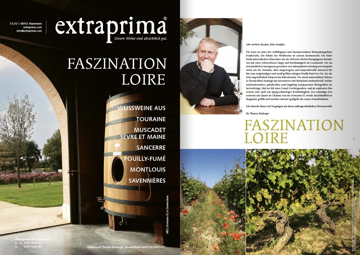 Extraprima Magazin: Faszination Loire.