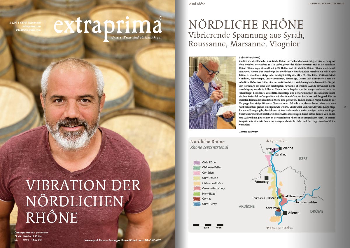 Extraprima Magazin: Nord-Rhône.