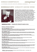 Extraprima Bordeaux 2015 Subskriptions-Mailing.